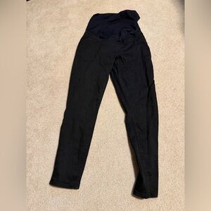 Levi Strauss Black Maternity Skinny Jean Size M